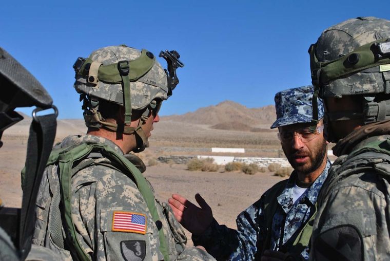 Greywolf soldiers at National Training Center